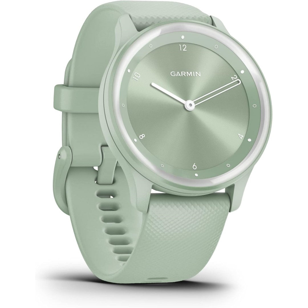 vivomove - Sport Cool Mint Case and Silicone Band with Silver Accents