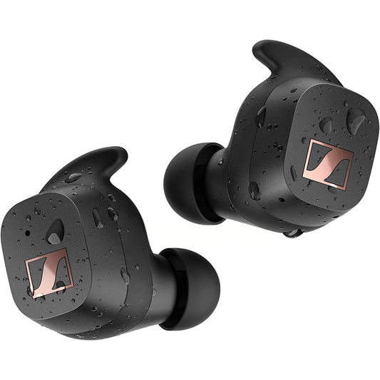 Sennheiser - Écouteurs intra-auriculaires sans fil Sport True - Noir