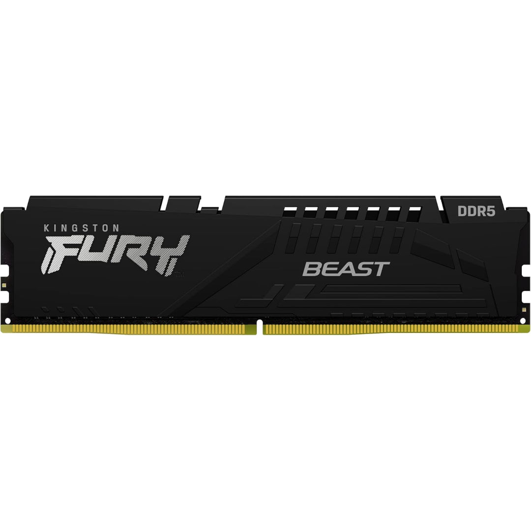 Kingston Fury Beast 32GB (2x16GB) 5600MHz DDR5 CL40 DIMM (Kit of 2) Desktop Memory KF556C40BBK2-32