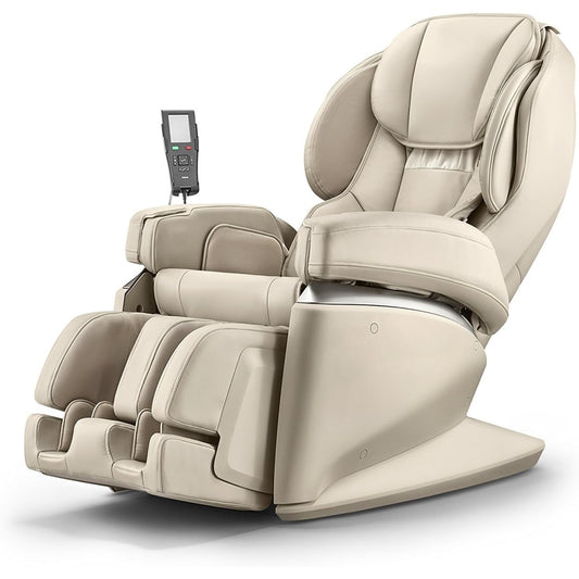 Synca JP1100 4D Ultra Premium Massage Chair - Cream - Open Box Never Used