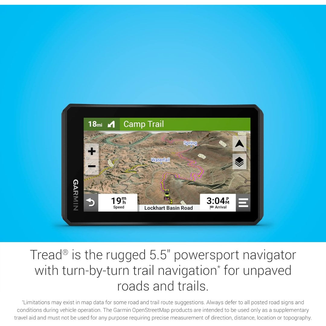 Tread Base Edition 5.5” Powersport Navigator GPS