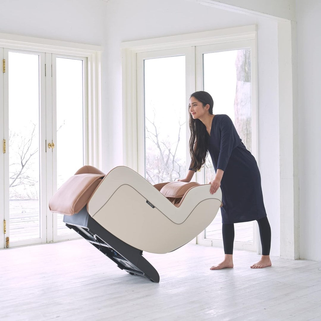 Zero Gravity SL Track Heated Massage Chair - Beige