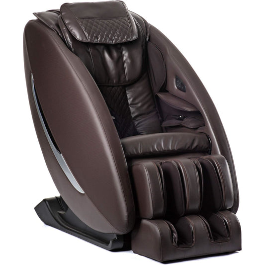 IBW Ji Zero Wall Heated L Track Massage Chair Espresso