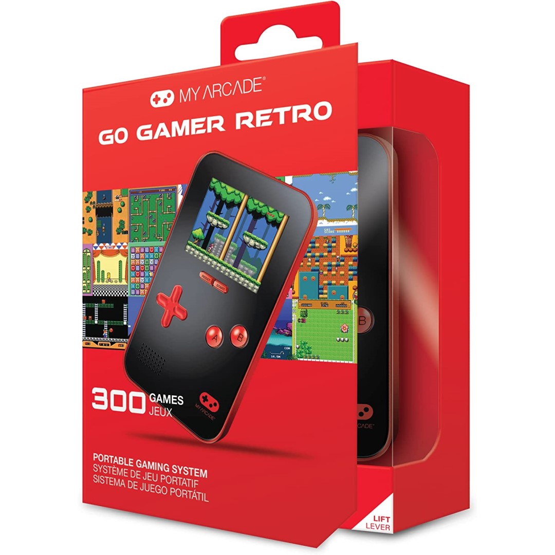 Go Gamer Go Gamer Portable - 300 games in 1 - Red – Luna Electronics