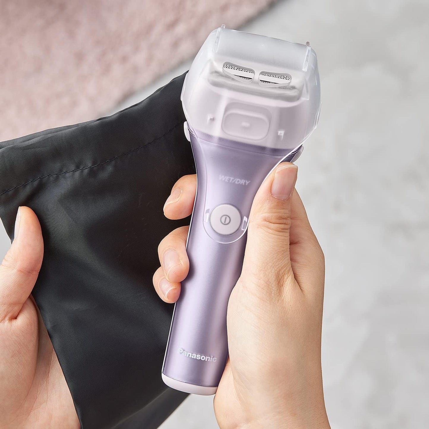 Panasonic ESWL80 Wet/Dry Electric Shaver for Women, Pink