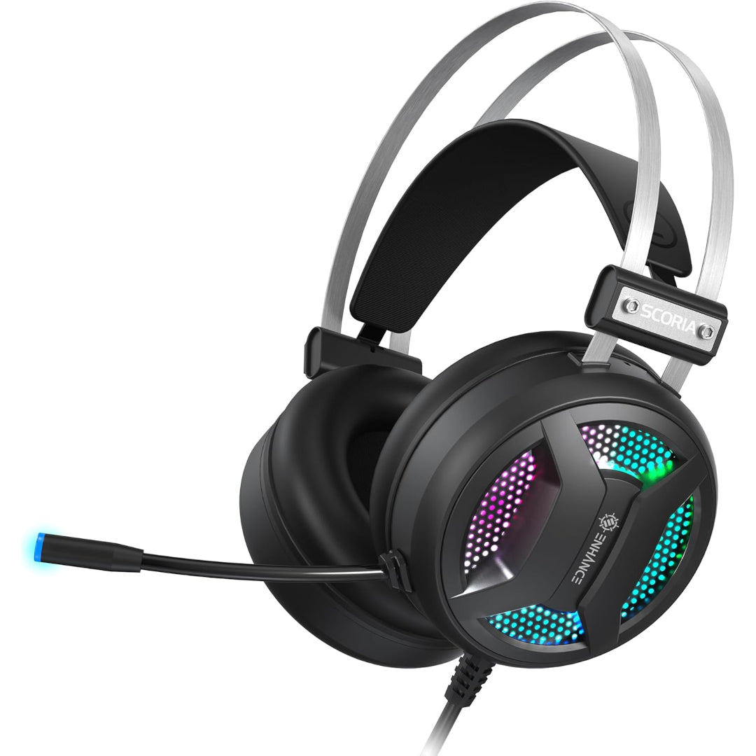 ACCESSOIRE POWER ENHANCE Casque de jeu Scoria 2 7.1 canaux Noir