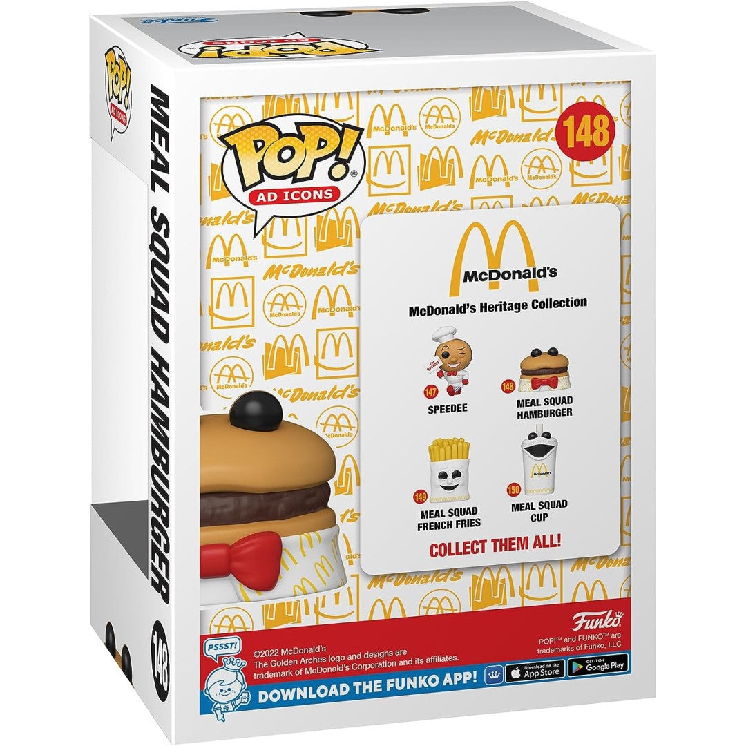 Funko Pop! Ad Icons: McDonalds - Meal Squad Hamburger
