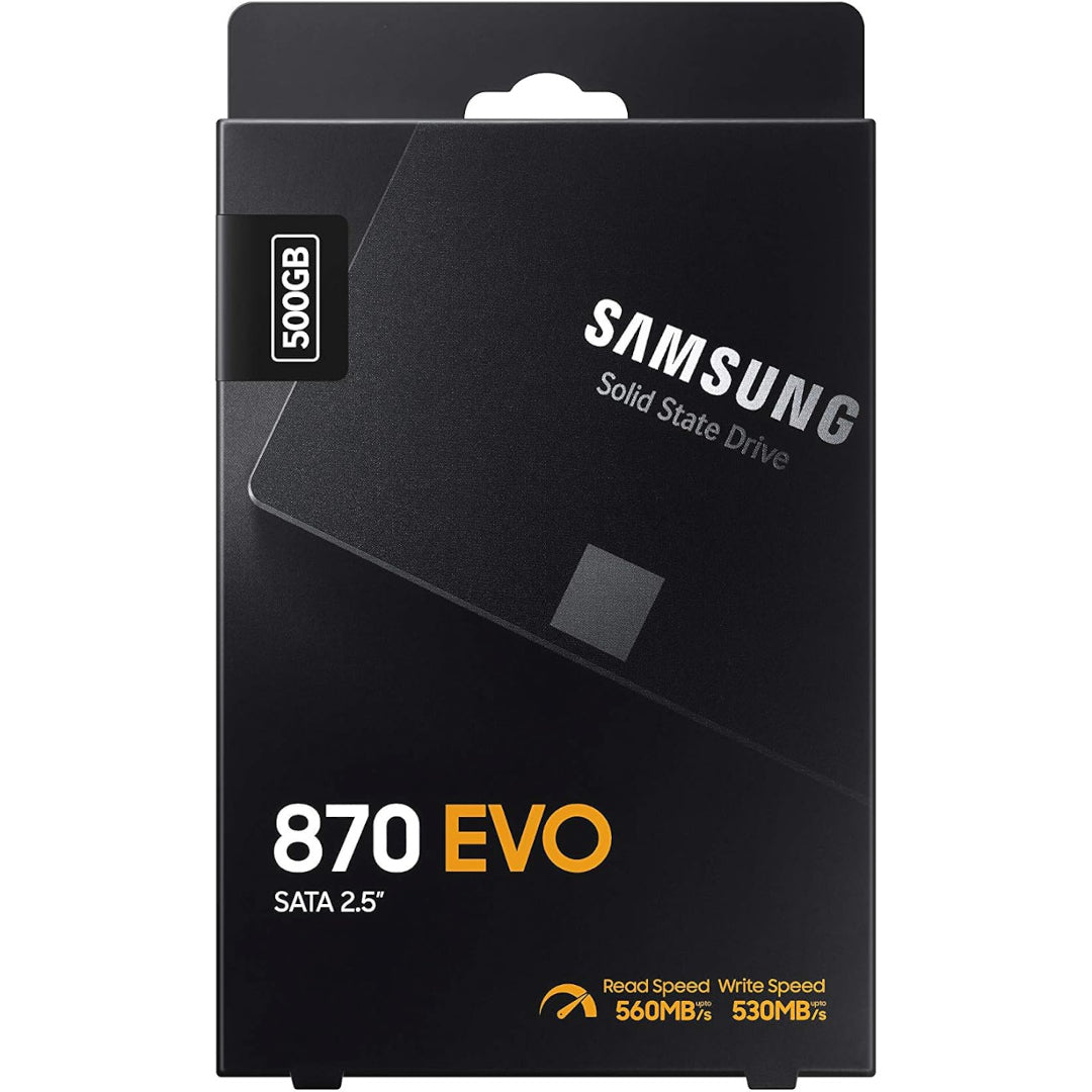 Samsung 870 EVO 2.5" SATA III 500GB Internal SSD - Open Box