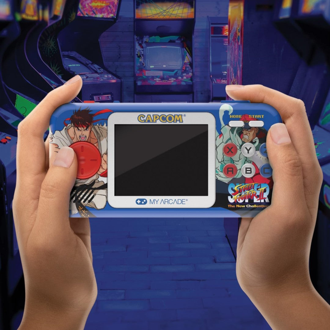 Super Street Fighter II Pocket Player Pro (2 Games In 1)
