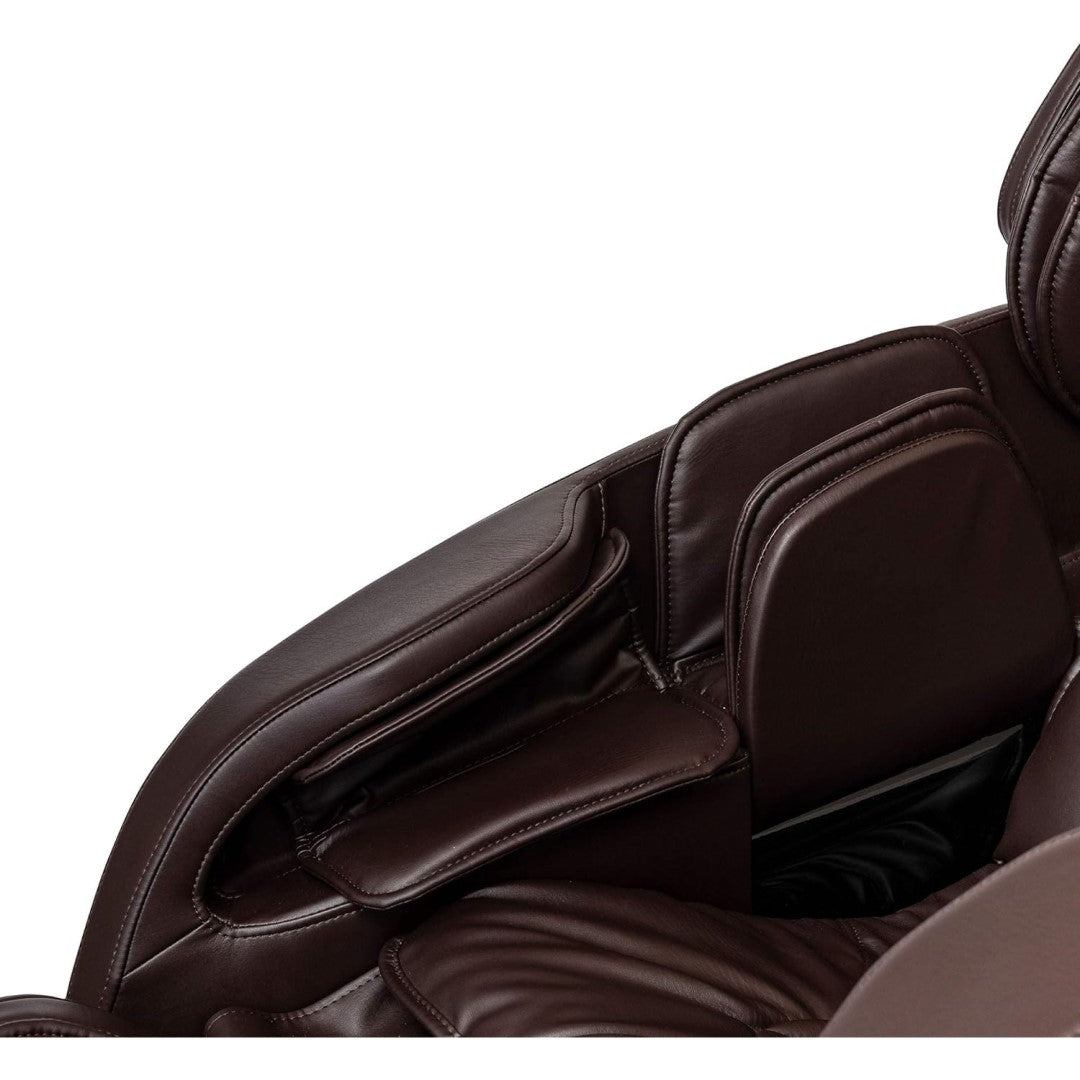 Jin 2.0 Deluxe Heated SL Track Zero Wall Massage Chair - Espresso