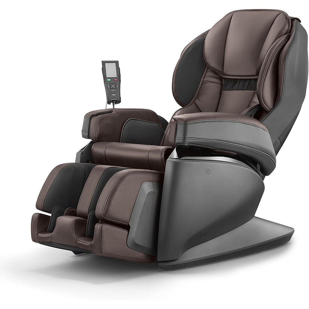 Synca JP1100 4D Ultra Premium Massage Chair - Brown Open Box Never Used