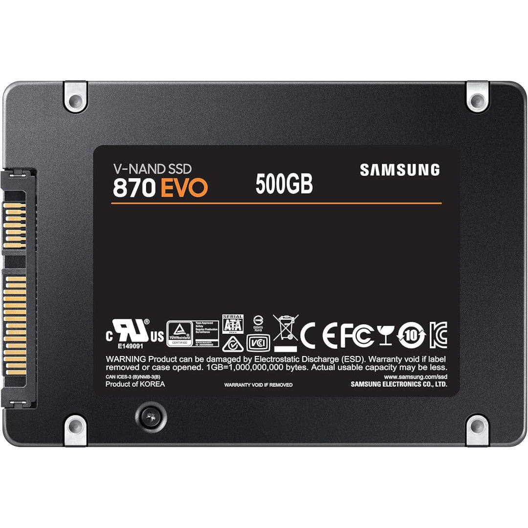 Samsung 870 EVO 2.5" SATA III 500GB Internal SSD - Open Box