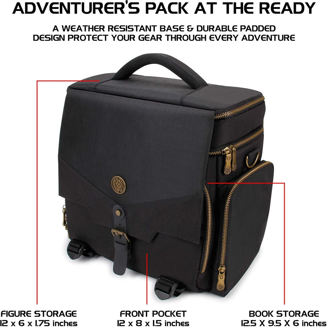 Dungeons and Dragons - Adventurer's Travel Bag Black