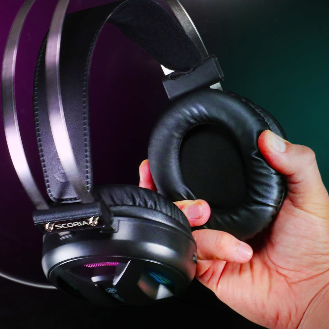 ACCESSOIRE POWER ENHANCE Casque de jeu Scoria 2 7.1 canaux Noir