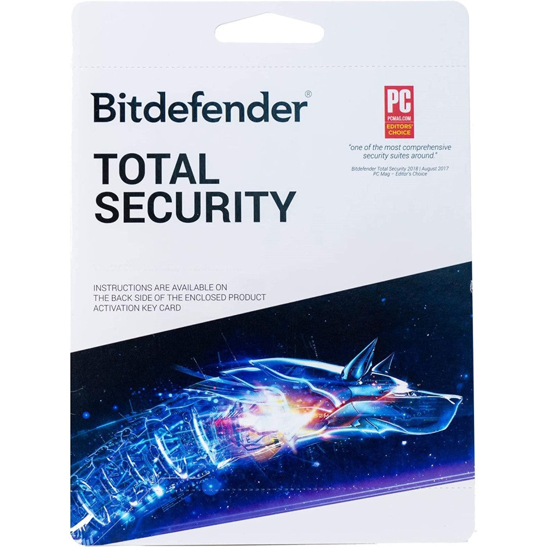 Bitdefender Total Security - 1 Year - 5 Users - Digital Download