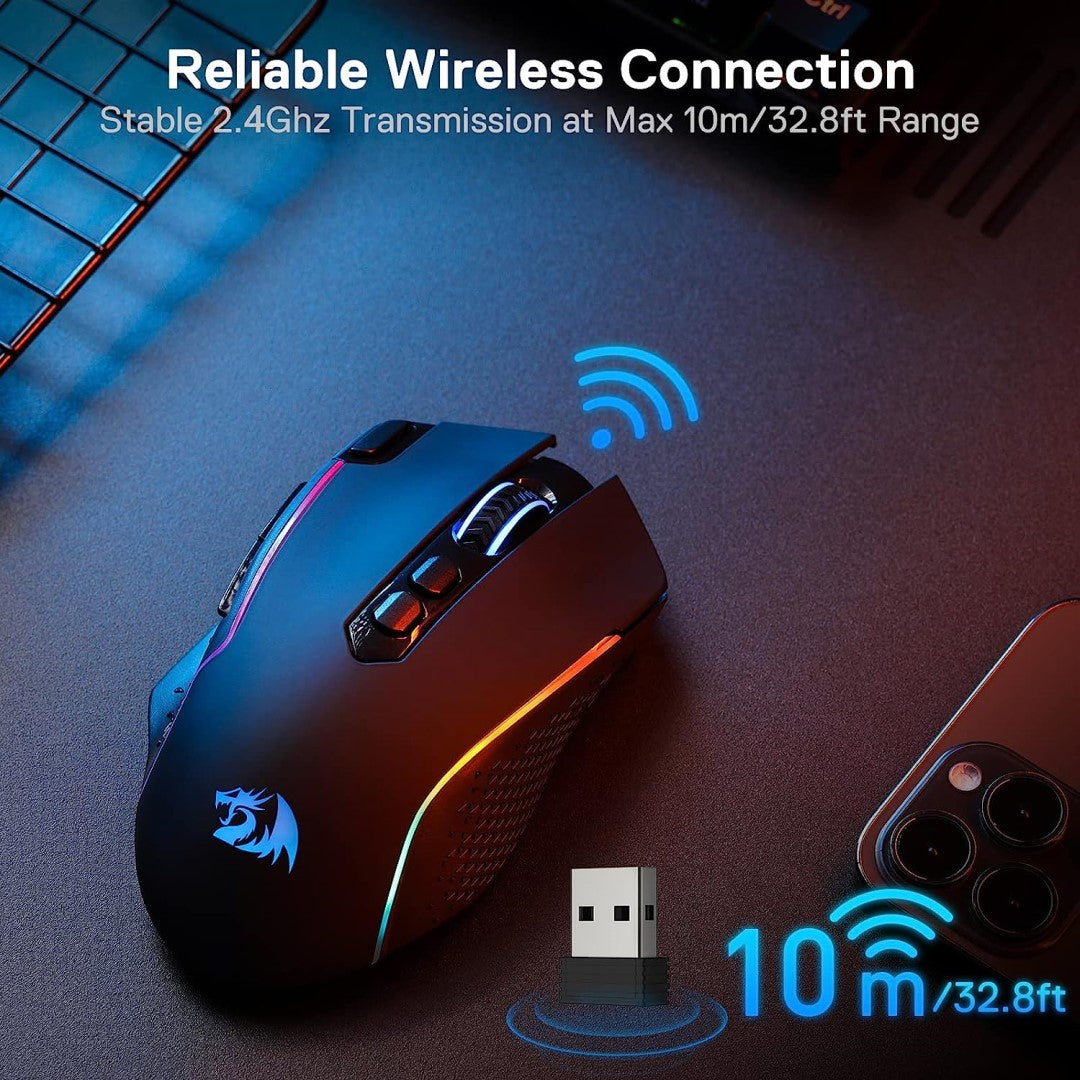M810 Wireless Mouse 2.4GHz - Black