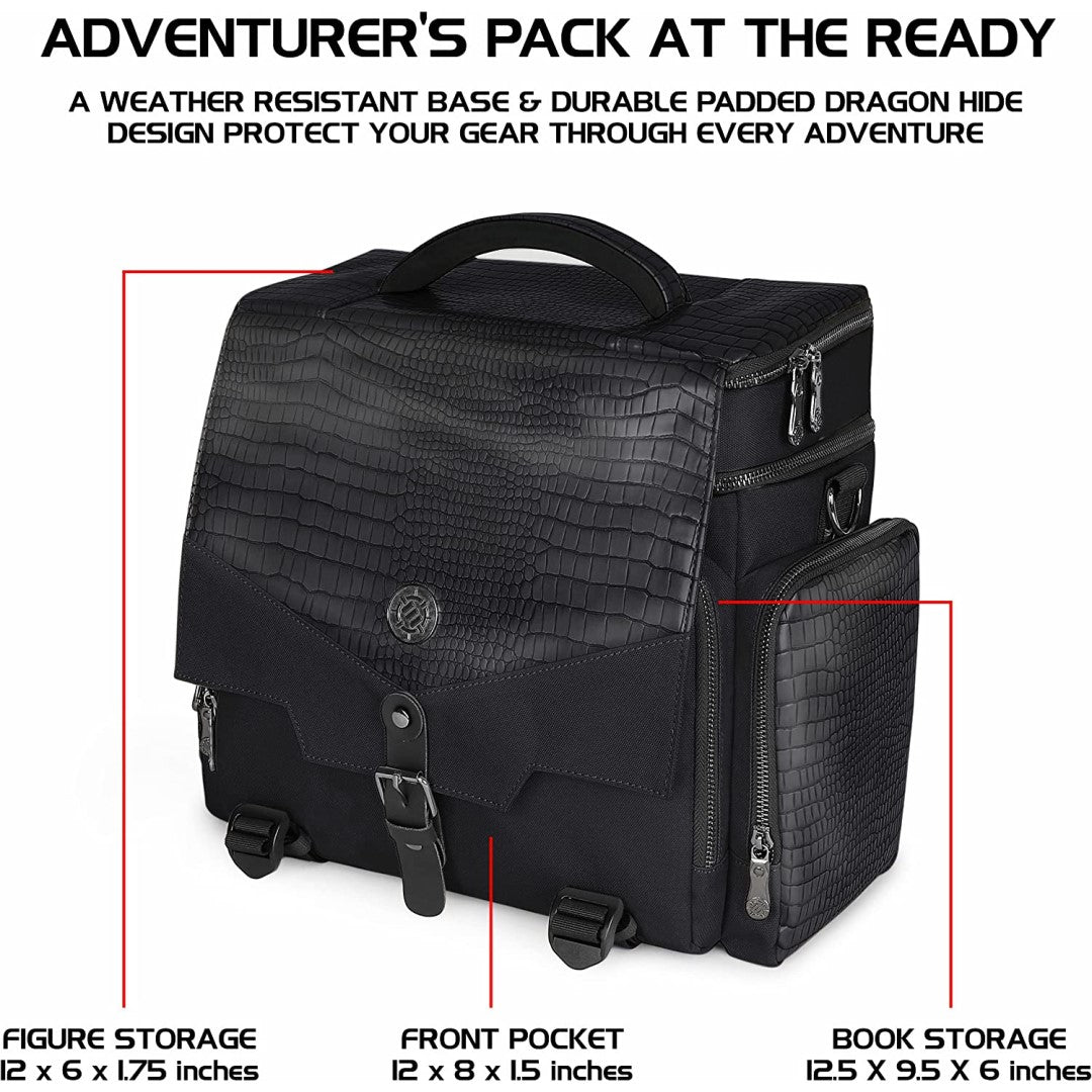 Dungeons and Dragons - Adventurer's Travel Bag Collector's Edition Black