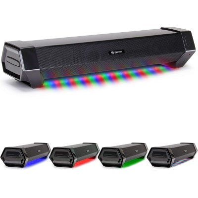 SM2 Attack Gaming Speaker Soundbar PC LED Speaker