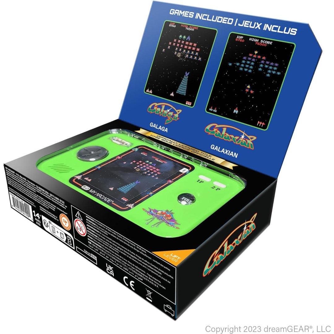 Galaga Pocket Player Pro (2 Games In 1)