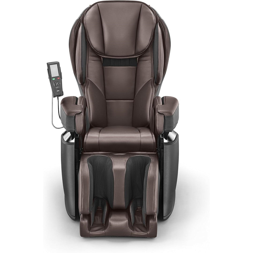 Synca JP1100 4D Ultra Premium Massage Chair - Brown Open Box Never Used