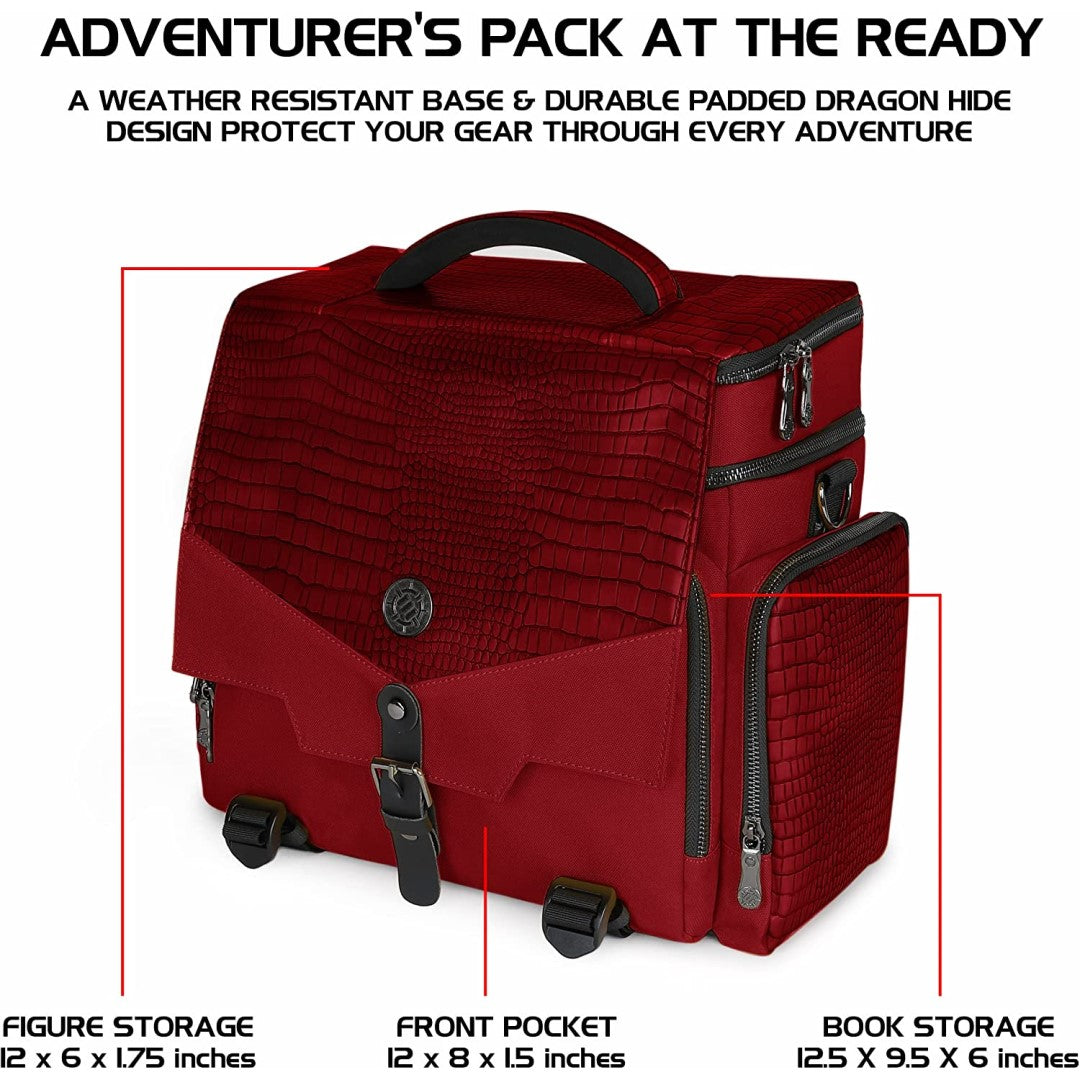 Dungeons and Dragons - Adventurer's Travel Bag Collector's Edition Red