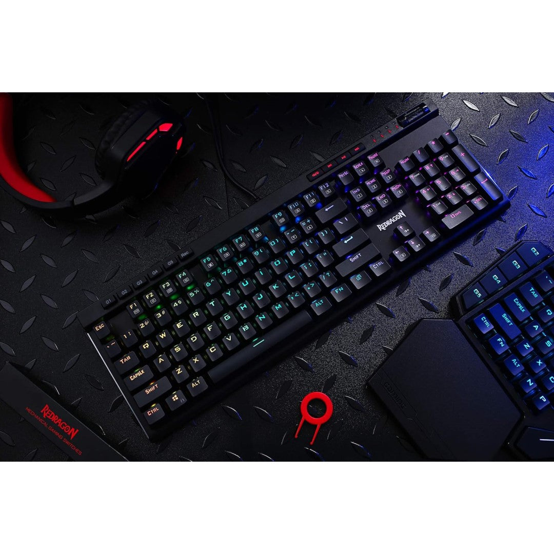 K580 VATA RGB LED Backlit Mechanical Gaming Keyboard
