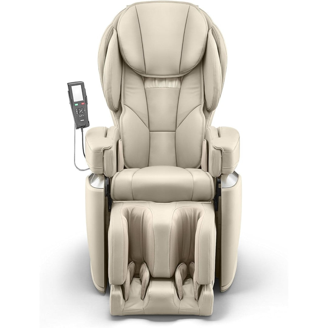 Synca JP1100 4D Ultra Premium Massage Chair - Cream - Open Box Never Used