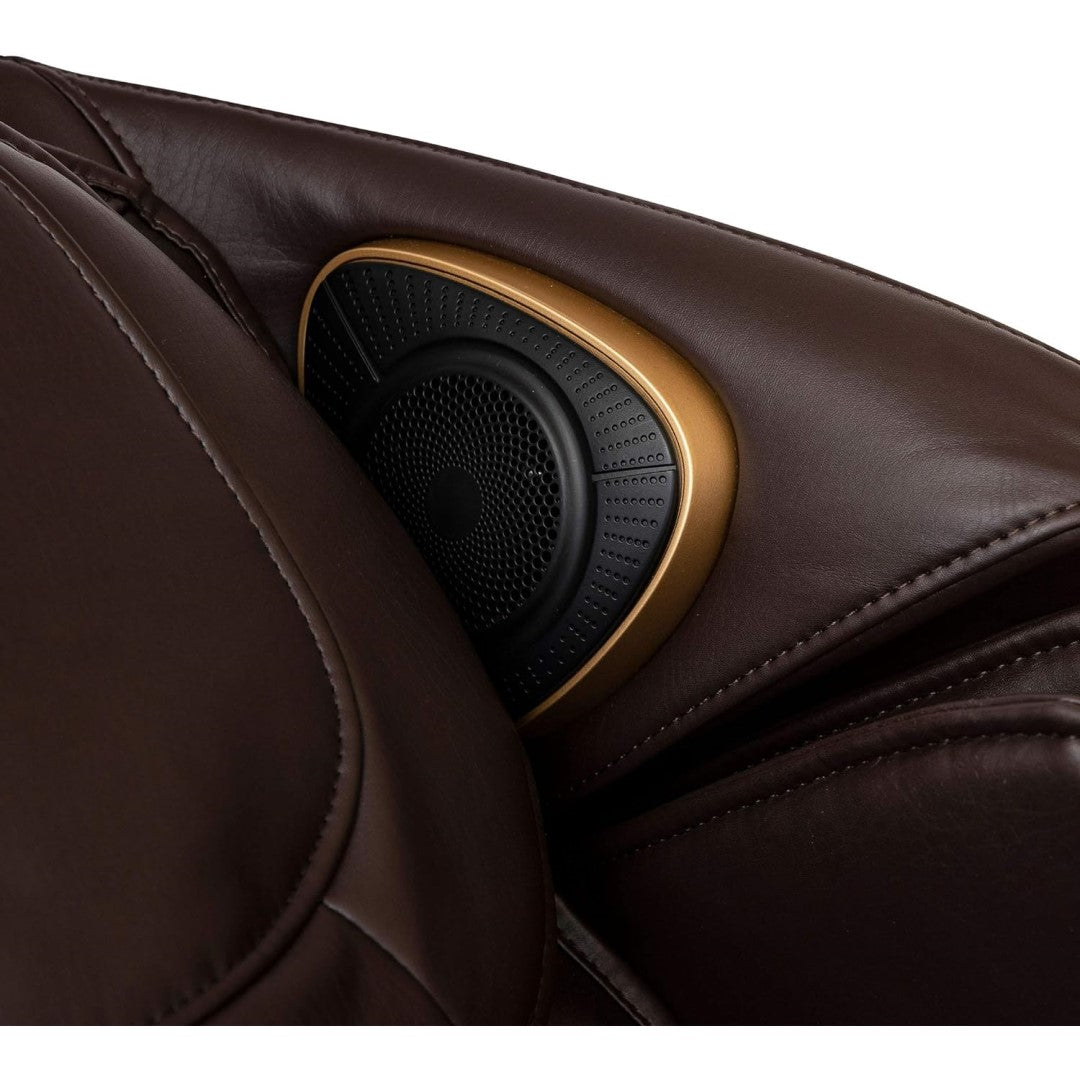 Jin 2.0 Deluxe Heated SL Track Zero Wall Massage Chair - Espresso