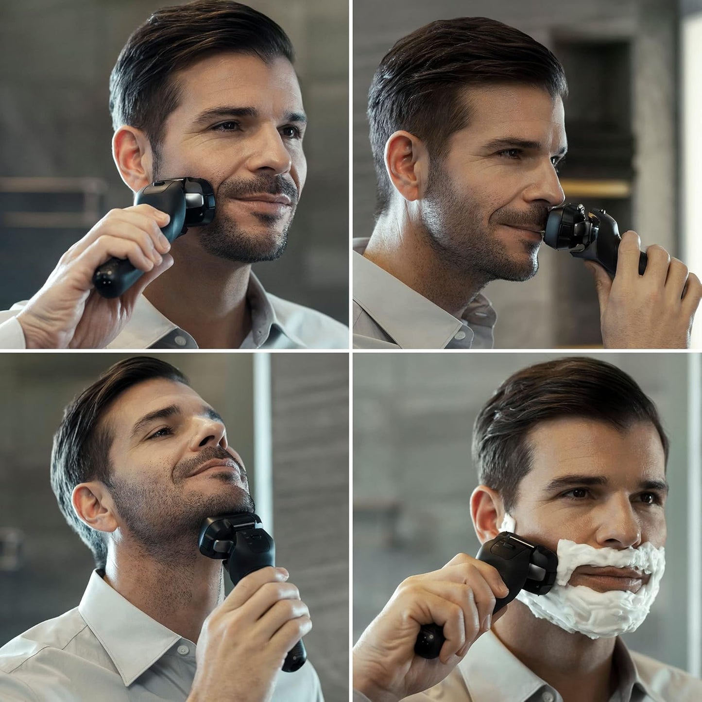 Panasonic Electric Razor for Men, Electric Shaver, ARC6 Six-Blade Electric Razor with Pop-Up Trimmer