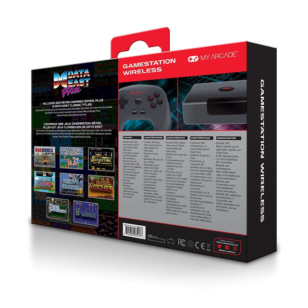 Wireless Gamestation Data East Hits – Luna Electronics