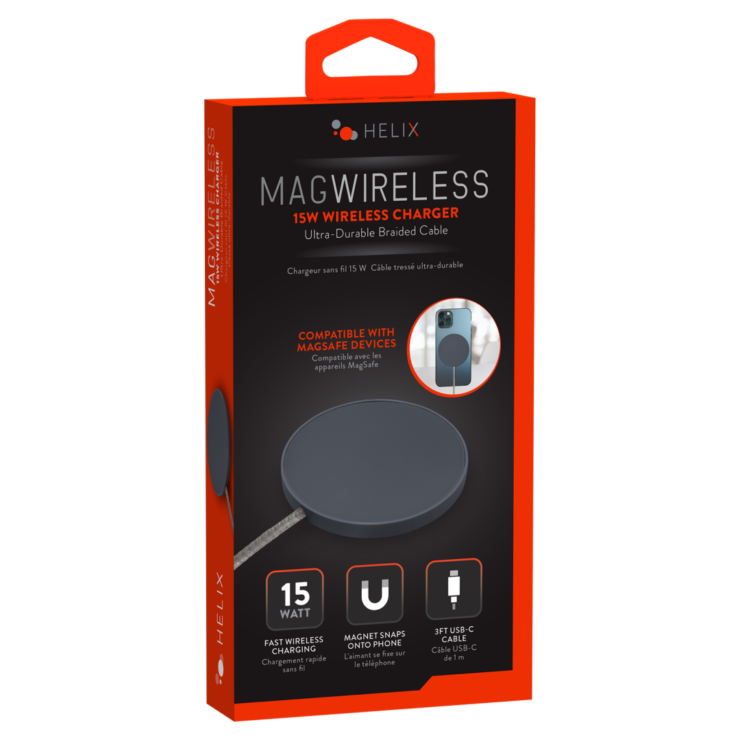 15W MagSafe Wireless Charger - Black