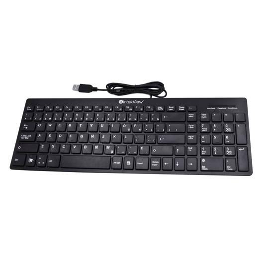 IntekView Wired Slim Keyboard V.2 French Canadian