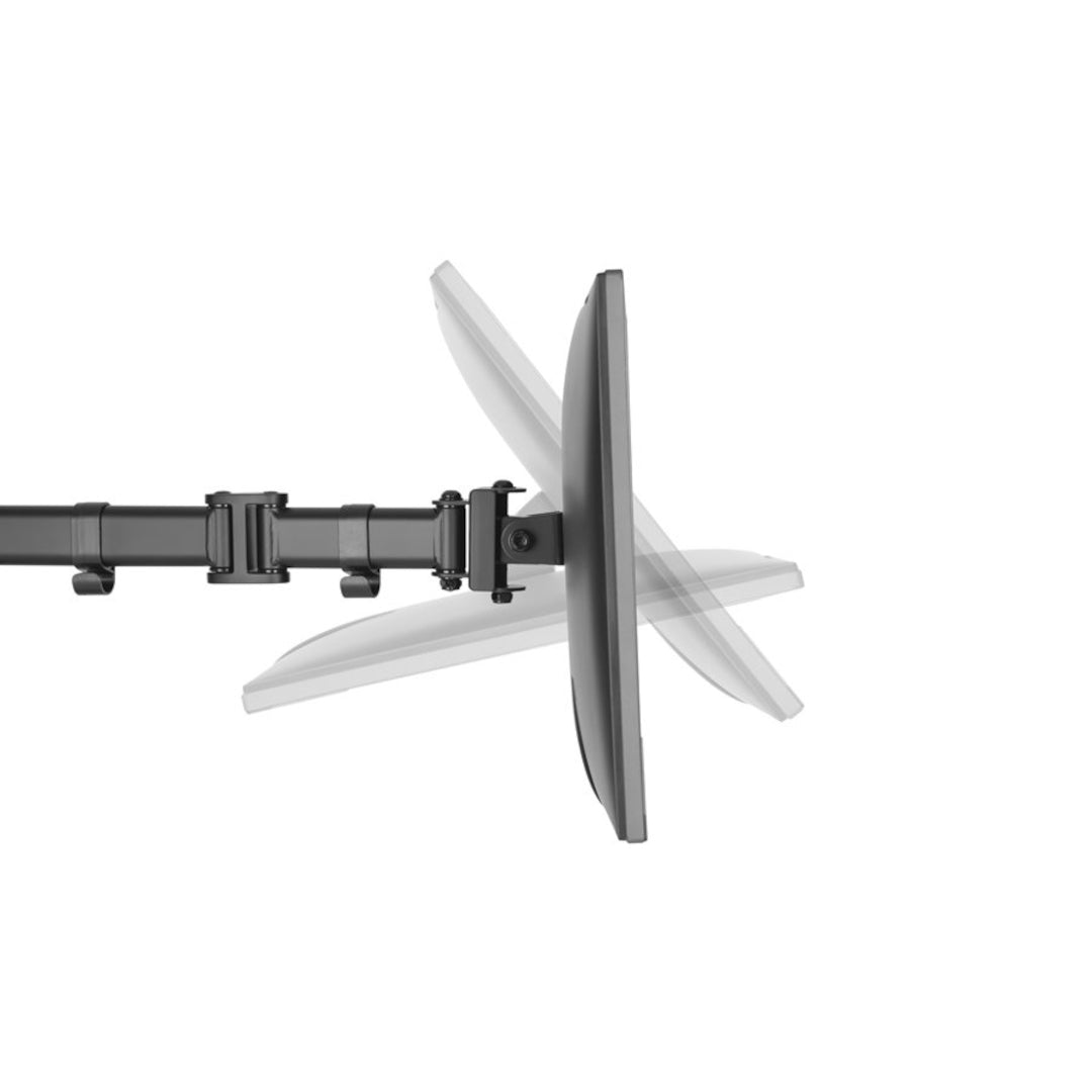 IntekView Freestanding Double Monitor Stand
