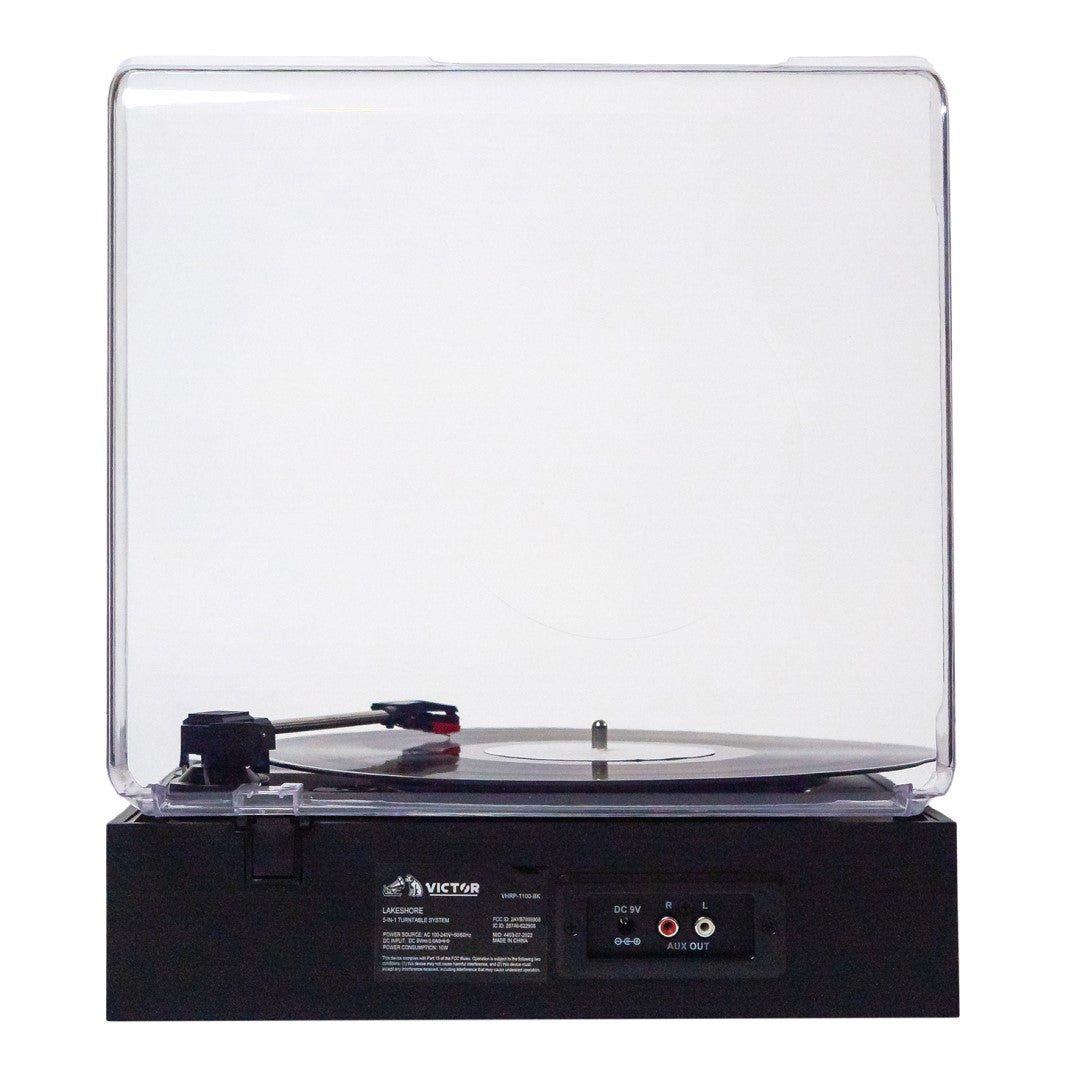 Lakeshore 5-in-1 Turntable System Black
