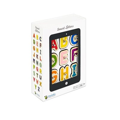 Smart letters interactive wooden blocks for tablet