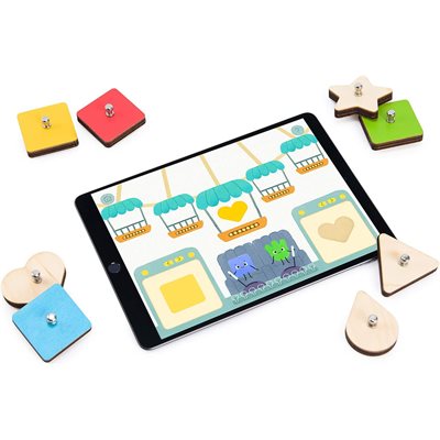MARBOTIC - Smart shapes for tablet - Interactive wooden shapes & colors