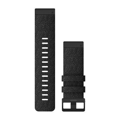 QuickFit 26 Watch Bands - Heathered Black Nylon