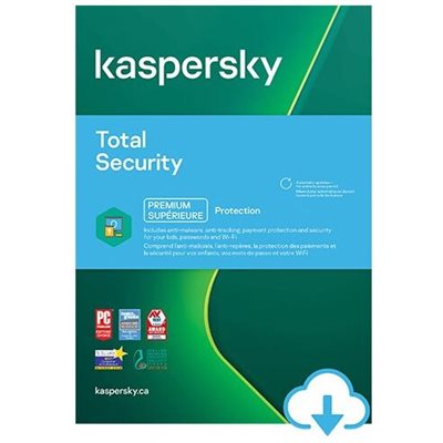 Kaspersky Plus w/VPN - Total Security - 1Y/1U - Key (download)