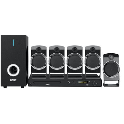 NAXA - 5.1 Channel Home Theater DVD & Karaoke System